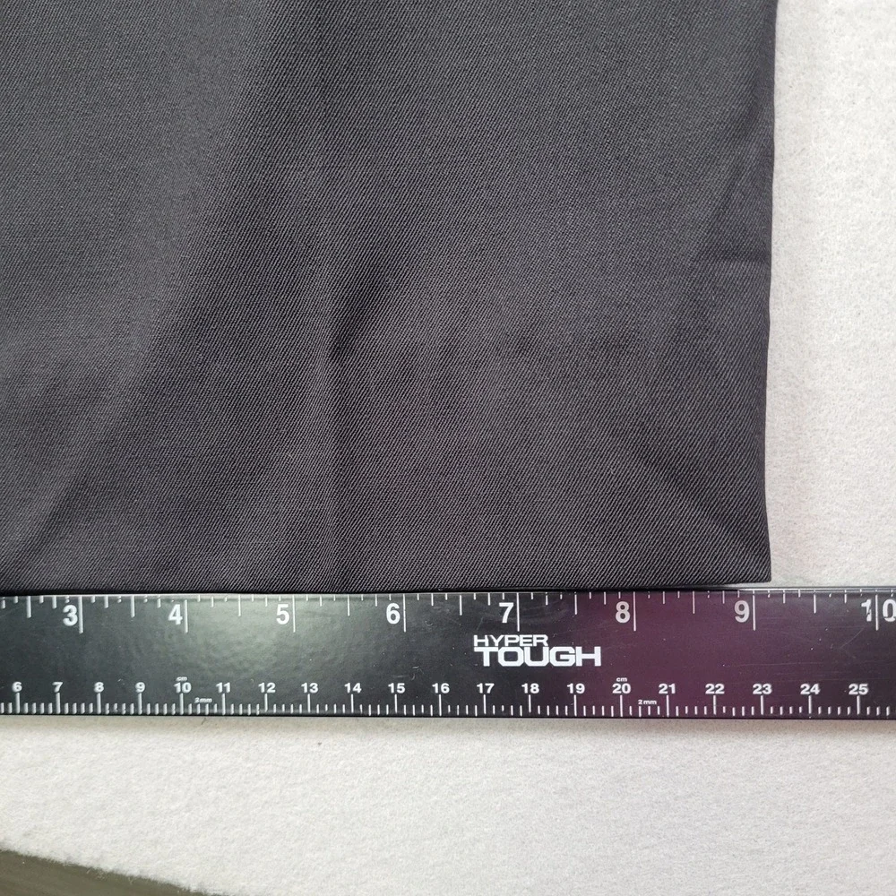 Banana Republic Mens 36x30 Straight Fit 100% Wool Dress Pants Black RN 54023
